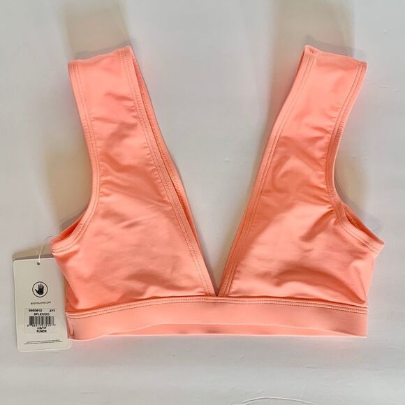 Body Glove Smoothies Rumor Solid Light Orange Splendid Bikini Swim Top XSmall - Picture 6 of 9